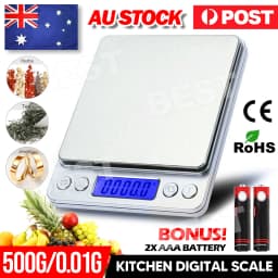 0.01G-500G Mini Electronic Digital Pocket Gold Jewellery Weighing Kitchen Scales