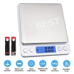 0.01G-500G Mini Electronic Digital Pocket Gold Jewellery Weighing Kitchen Scales