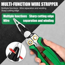 8 In 1 Wire Stripper with Voltage Tester Multi-Function Electrician Pliers Tools