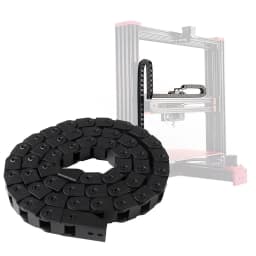 Nylon Towline Cable Drag Chain Wire Protect Carrier CNC R28 10*20MM 1M