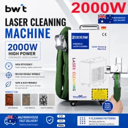 BWT2000W Laser Cleaning Machine Rust Removal Cleaning Oil Paint for Metal Cleaning Width 300MM Fiber Laser Cleaner Rust Removing