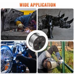 HITBOX E71T-GS 0.8mm Flux Cored Wire 1Kg Gasless MIG Welding Machine Accessories for All Position Welding