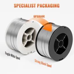 HITBOX E71T-GS 0.8mm Flux Cored Wire 1Kg Gasless MIG Welding Machine Accessories for All Position Welding