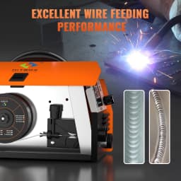 HITBOX E71T-GS 0.8mm Flux Cored Wire 1Kg Gasless MIG Welding Machine Accessories for All Position Welding