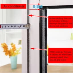 20/10/5Meters Brush Strip Self Adhesive Door Window Sealing Strip Home Door Window Sound Insulation Wind-proof Strip Gasket