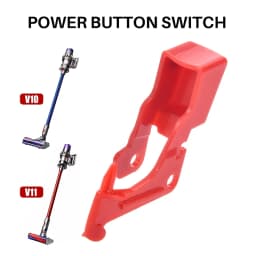 2Pcs Extra Strong Trigger Power Button Switch For Dyson V10 V11 Vacuum Cleaner Sweeper Replace For Home Cleaning
