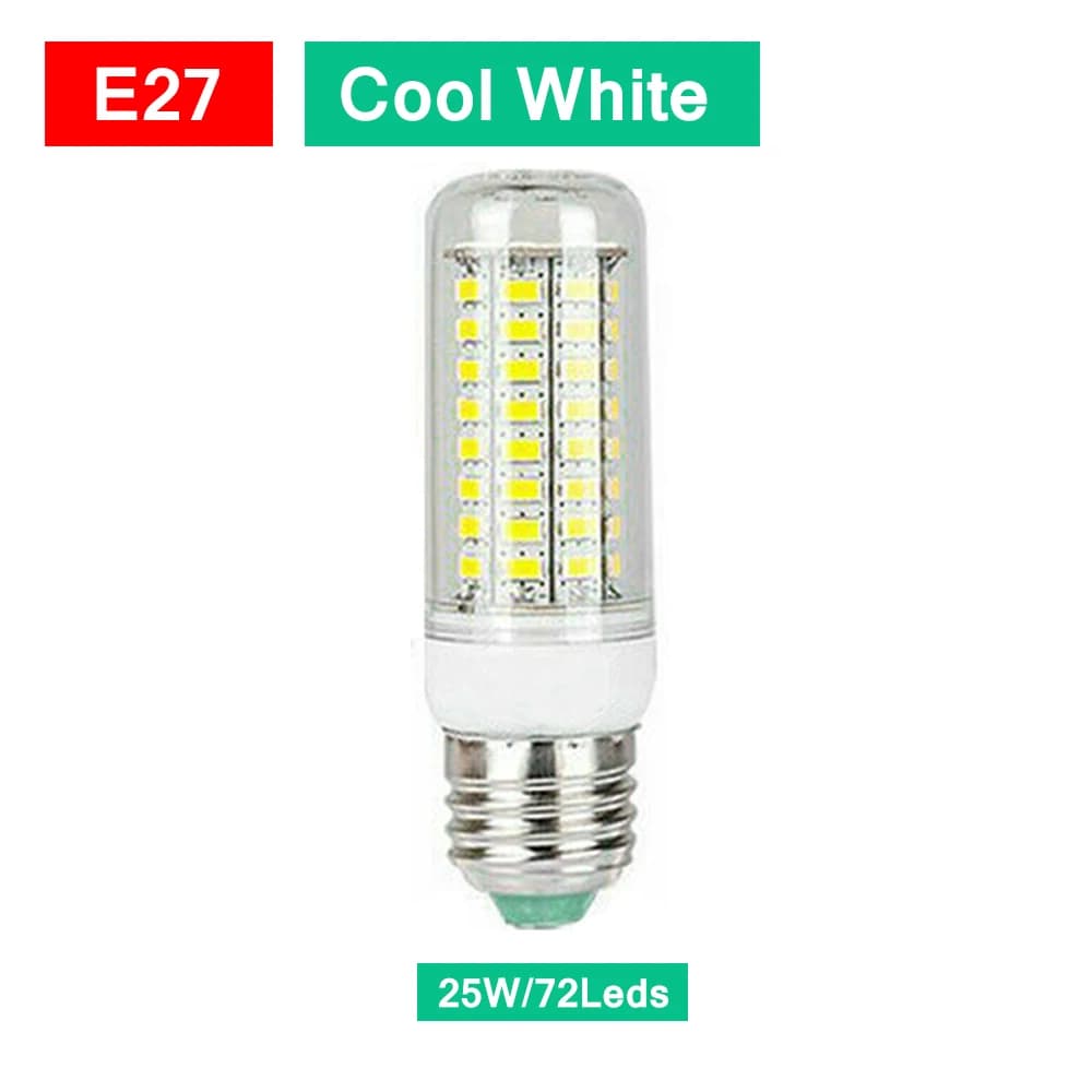 15PCS LED Corn Bulb E27 E14 B22 7W 12W 15W 20W 25W 5730SMD Globe Lamp Spot Light