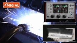 MIG Welder 5 in 1 HITBOX MIG250II Gas/Gasless MIG MMA Lift TIG Aluminum Pulse Digital Screen IGBT Inverter Welding Machine