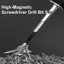 K5 Strong Magnetic Screwdriver Drill Bit Set Non-slip Alloy Steel Cross Head Impact Resistant Bits Electric Screwdriver Tips