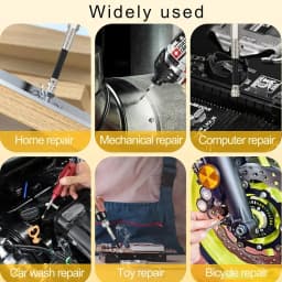 K5 Strong Magnetic Screwdriver Drill Bit Set Non-slip Alloy Steel Cross Head Impact Resistant Bits Electric Screwdriver Tips