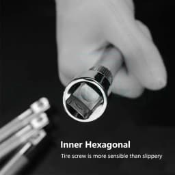 Extendable Car Wheel Brace Heavy Duty Nut Lug Wrench Sockets 17/19mm & 21/23mm