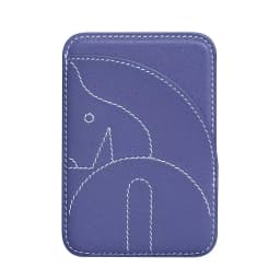 Handmade Short Multi-Card Slot Women's Leather Business Card Holder Large Capacity Simple Design Ladies' Name Card Clip