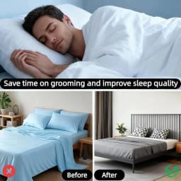 4PCS Vmeoap Bed Sheet Holders for Corners,Bed Sheet Holders with Anti-Slip,For All mattresses,with All mattresses Fixed Firmly