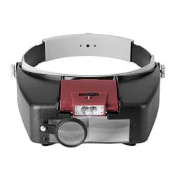 Headband Headset Head LED Lamp Light Jeweler Magnifier Magnifying Glass Loupes