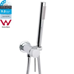**Sydney Stock** KYLINS Brushed Gold Gun Metal Chrome Black Slim Hand Shower Head Holder Set with Mixer Taps Set WELS WATERMARK