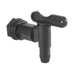 2 Set Drum Spigot Faucet Pail Taps With Gasket Plastic Construction Materials NPT Connection For Plastic Gallon Drums Durable