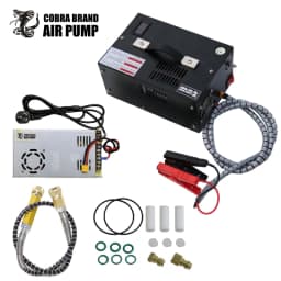 COMbar 4500Psi 300Bar 12V 220V 110V PCP Air Compressor High Pressure Pump Compressor Transformer Pneumatic Airgun Rifle Inflator