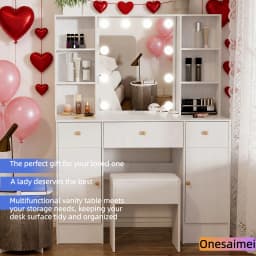 Brand new bedroom dressing table with vanity mirror Features three colour modes and adjustable brightness Birthday gift
