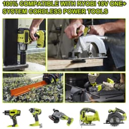 1/2/4Pcs P109 9.0Ah Li-on Replace for Ryobi 18V Battery Pin P102 P103 P104 P108 Compatible for Ryobi 18V Cordless Power Tools