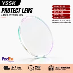 Protective Lens Hand-Welding Machine Focus Lens D20*4.5 -F150/F600/F800,D16*5-F160,D20*5 F50 Protective Lens for Laser Welding Gun cutting Head Welding -Cutting Protective Lenses