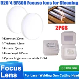 Fiber Laser Welding Lens Protect lens Collimator Lens D18X2 D20X3 D25*2/D30*2/D48*3 welding lens F600/F800/F150/F60 Focus Lens