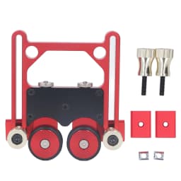 Table Saw Stock Roller Woodworking Feeding Roller Adjustable Aluminum Alloy Easy Installation Good Stability for Processing