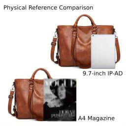 Timeless Vintage Tote for Women - Versatile Messenger Bag for Work, Travel, And Special Occasions, Perfect Gift for Valentine'S Day Or Birthdays