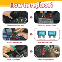 300pcs 5/7/10/15/20/25/30A Fuse Car Blade Fuse Assortment Assorted Kit Mini Small Size Blade Set Auto Truck Automotive Fuse