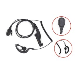 Protable PTT Mic Earpiece Headset Earphones Replacement For Motorola DP4800 DP4801 DP4600 DP4601 Walkie Talkie Accessories