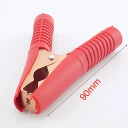 92mm 100A Handle Alligator Clip Crocodile Adapter Battery Connector Test Cable Probe Metal Cliping