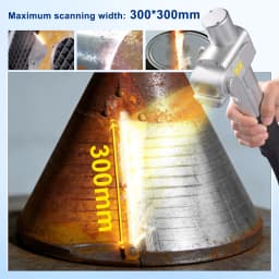 1500W Air Cooling Laser Cleaner Rust Removal Cleaning Oil Paint for Metal Cleaning Width 300MM Air Cooled Laser Cleaning Machine