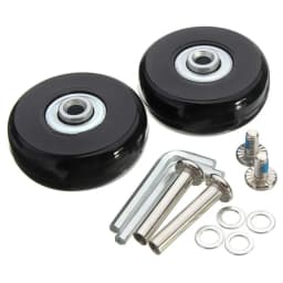 Luggage Suitcase Wheels Axles Repair Kit Replacement Travel Dia.40mm~60mm