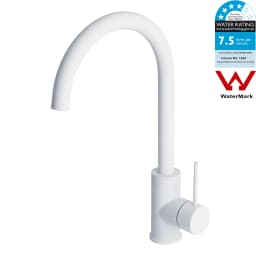 KYLINS WELS Tall Tapware 360° Swivel mixer Bathroom Faucets Brushed Nickel Round Kitchen Sink Tap Laundry Basin Mixer Faucet