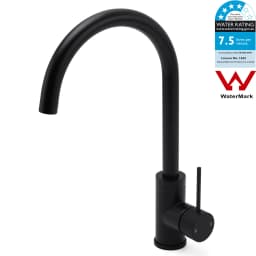 KYLINS WELS Tall Tapware 360° Swivel mixer Bathroom Faucets Brushed Nickel Round Kitchen Sink Tap Laundry Basin Mixer Faucet