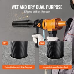SucceBuy Core Drill Bit Wet/Dry Diamond Core Drill Bits for Brick Block Concrete Core Drill Bit Pilot Adapter and Saw Blade