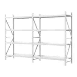Heavy Duty 3M x 2M Garage Storage Shelving Warehouse Rack Adjustable Metal Organizer for Home Shop Industrial Use