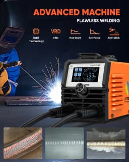 Original HITBOX 2in1 Welding Machine ARC/Lift TIG Hot Start/Arc Force Digital Display Portable Inverter Welder 220V for DIY