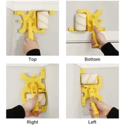 NEW Handheld Clean-Cut Paint Edger Roller Brush For Home Wall Ceilings Portable