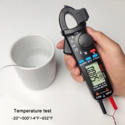 BSIDE Digital Clamp Meter Professional 1mA Resolution Ammeter Pliers True RMS DC AC 100A Multimeter Car Current Voltmeter Tester