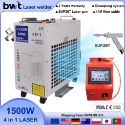 BWT 1500W Laser Welding Machine Metal SUP28T laser head Cutting Weld Seam Clean Machine Laser Rust clean