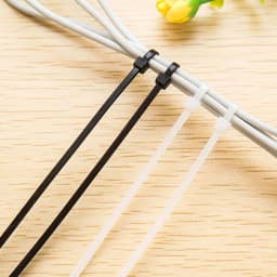 100pcs Self-locking Plastic Nylon Tie Fastening Ring Cable Wire Zip Ties Set