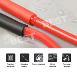 540x Marine Grade Dual-Wall Adhesive Glue Lined Heat Shrink Tubing Ratio 3:1