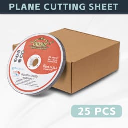 25 Pack 6" x.045 x7/8" Cut-Off Wheel - Metal & Stainless Steel Cutting Discs