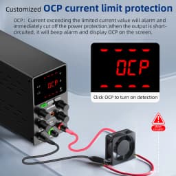 0-30V 0-10A 300W Adjustable DC Bench Power Supply Reverse Polarity Protection Auto Stop Full Charge CV CC Regulated Unit RV Caravan Camping Lithium AGM Lead Acid Battery Charging Auto DIY Battery Test OCP Safe Charger USB-A USB-C Fast Charge AU Plug