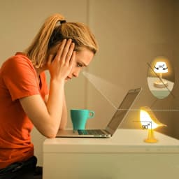 1pc LED Touch-Control Bird Lamp - Art Deco, 3-Levels Dimmable, USB-Cordless with Rechargeable Battery, Versatile for All Rooms