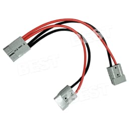 50 Amp Anderson Plug Connector Double Y Adaptor 1 to 2 6mm Automotive Cable AU