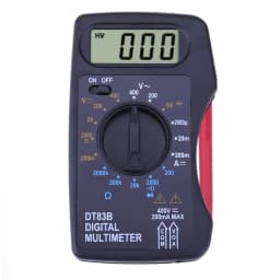 Portable Digital Multimeter Ultra Thin Multifunctional Capacitance Meter High-precision Auto Range for Electrician Supplies
