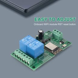 Esp8266 Esp-12F Wifi Relay Module 2Channel 5V/8-80V Network Relay Switch For Arduino Ide Smart Home App Remot Control