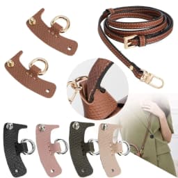 Bag Transformation Accessories for Longchamp mini Bag Straps Punch-free Leather Shoulder Crossbody Conversion Hang Buckle 2050