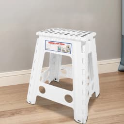 Foldable Stool Portable Stool Portable Living Plastic Dots Folding Step Stool Anti slip Foldable Adults Chair Anti slip Stool
